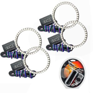 Polaris Slingshot Headlight Halo Kit - ORACLE Lighting - ColorSHIFT - `15-`16